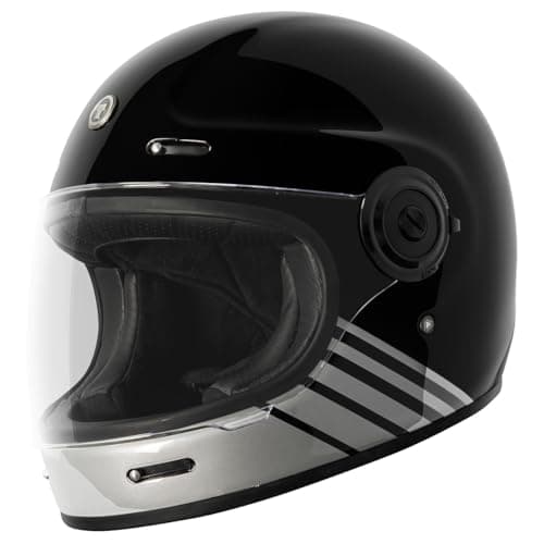 TORC T1/Newport Fiberglass Full Face Motorcycle Helmet DOT & ECE Approved