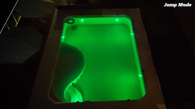 Solar Lights for Pools & Gardens - Waterproof RGB 16 Color Changing LED Lights (4Pack)