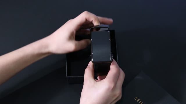 SENDEFN Leather Braided Belts for Men, 1 3/8" Casual Woven Leather Belt for Men Jeans Golf Dress Pants with Gift Box