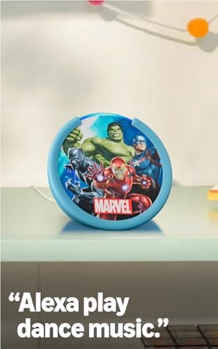 Amazon Echo Pop Kids (newest model), Enjoy age-appropriate audiobooks, sleep routines and Alexa+ experiences to create and learn, Disney Princess design B0CB9PF1N6