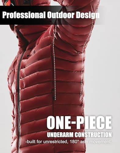 Pioneer Camp 850 Fill Goose Down Jacket Men Lightweight Packable Puffer Jacket with Hood Insulated Warm Winter Puffy Coat