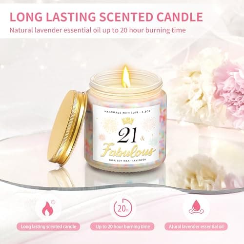 Unique 21st Birthday Decorations & Gifts for Her: Funny Ideas for Friends, Sisters, Daughters Turning 21 B0D2D9RZ51