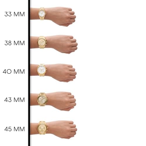 Michael Kors Bradshaw Women's Watch, Stainless Steel Chronograph Watch for Women with Steel or Leather Band