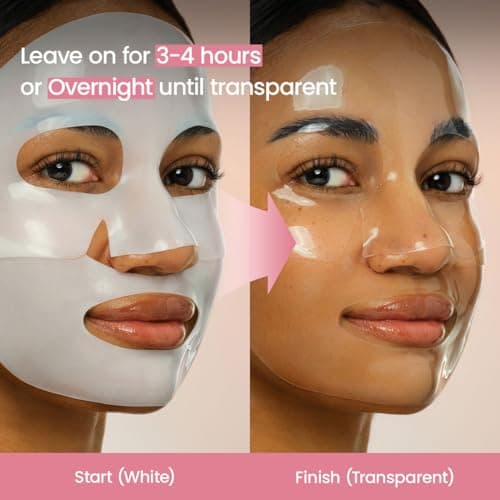 BIODANCE Bio-Collagen Real Deep Mask, Hydrating Overnight Hydrogel Face Mask, Pore Minimizing, Elasticity, Plumping, Travel Essentials & Self Care Gifts for Women, Korean Skin Care | 1.19oz(34g) x 4ea B0B2RM68G2