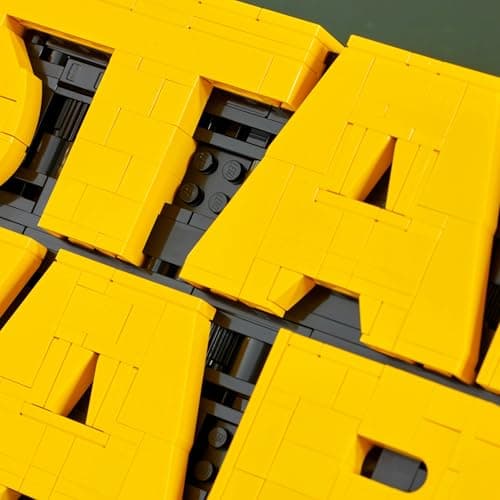 LEGO Star Wars Brick-Built Star Wars Logo - Building Blocks for Adults 18+ - Star Wars Gift Idea for Birthdays - Collectible DIY Model Kit - Home Decor Idea for Fans of The Movie Series - 75407