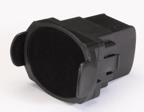 Diplomat Double Metallic Silver / Black Watch Winder with Built In IC Timer