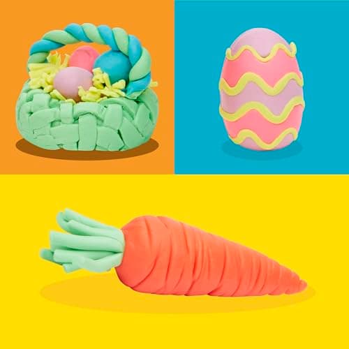 Play-Doh Eggs 24-Pack, Dinosaur & Dragon Egg Hunt Toys, Modeling Compound for Birthday Gifts & Party Favors, Easter Basket Stuffers, Kids Ages 2 and Up (Amazon Exclusive) B07VS46CXT