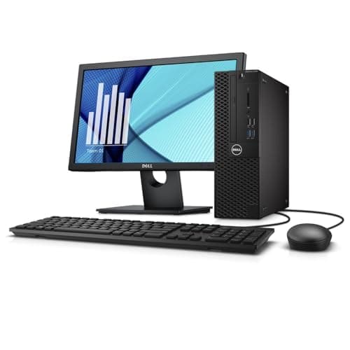 Dell Optiplex 3050 SFF Desktop Computer PC, Intel Quad Core i5-6500 up to 3.6GHz, 16GB DDR4, 256GB SSD, WiFi, 4K Support, DP, HDMI, Windows 11 Pro 64 Bit (Renewed)