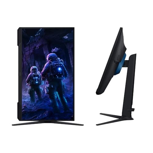 Samsung 27" Odyssey G5 (G51F) Gaming Monitor - QHD (1440P), 180Hz, 1ms, AMD FreeSync, HDR10, Height Adjustable Stand, Black Equalizer, Virtual Aim Point, Auto Source Switch+, LS27FG512ENXZA