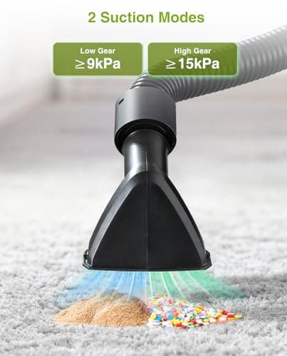 TaskStar Cordless Shop Vac, 2.6 Gal 2x4.0Ah Battery Powered Shop Vac, 3-in-1 Cordless Shop Vacuum Wet and Dry with Strap, 4 Wheels, Accessory Storage Holder, Ideal for Garage, Car, Workshop