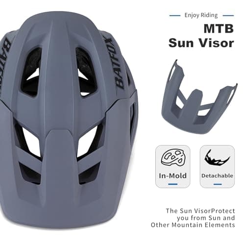 NTA 8776 E-Bike & Mountain Bike Helmet for Adults Youth, E-MTB Cycling Helmet for Men Women (52-60CM)