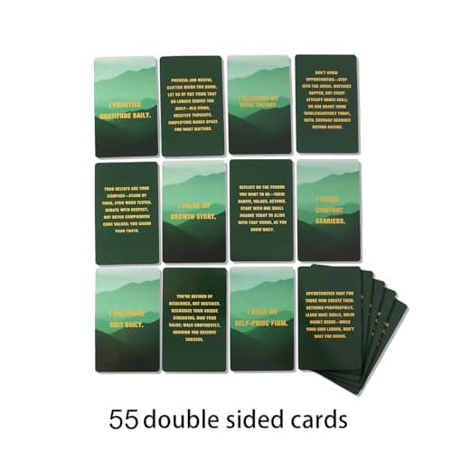 Motivation & Encouragement, Birthday, Christmas & Valentine's Day Gifts for Him, Boyfriend, Husband, Dad, Son, Boss & Friends Daily Affirmation Cards for Men - Meaningful Inspirational Gifts B0FLJG4FP7