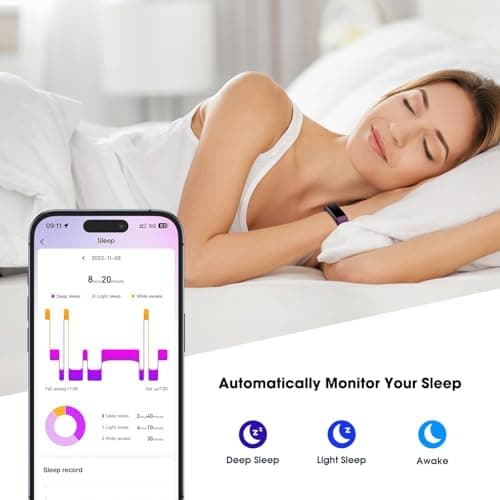 Fitness Tracker with Heart Rate Blood Oxygen Monitor, Activity Tracker Sleep Monitor Health Tracker, Smart Watch Pedometer Step Calories Counter, Fitness Watches for Men Women