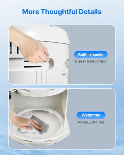 VEVOR Commercial Ice Shaver Crusher, 220lbs/hr Electric Fluffy Ice & Snow Cone Machine, 250W 1500RPM Tabletop Fluffy Shaved-Ice Machine for Parties Events Snack Bar, Home and Commercial Use (White)