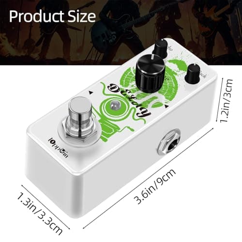 IOppWin Guitar Pedals, Premium Analog Delay Pedal – Warm, Clean, Smooth Tones with 25ms-600ms Adjustable Range & True Bypass, for Retro Tone Lovers And Live Musicians