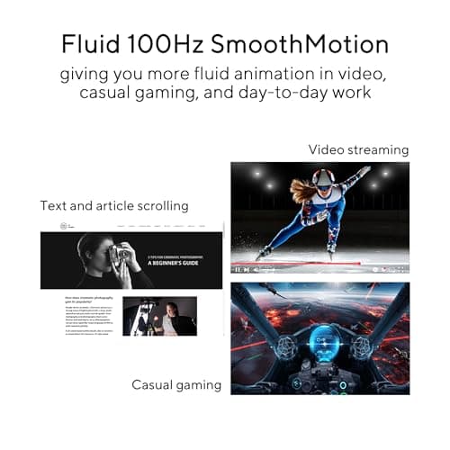 ASUS 22” 1080P Eye Care Monitor (VP227HF) - (21.45-inch viewable), Full HD, 99% sRGB, Frameless, 100Hz, Adaptive-Sync, 1ms, HDMI, Low Blue Light, Flicker Free, VESA Wall Mountable, 3 yr Warranty