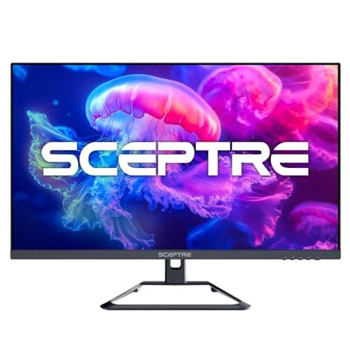 Sceptre Prime 4K IPS 27" 3840 x 2160 UHD Monitor up to 70+Hz DisplayPort HDMI 100% sRGB Build-in Speakers, Machine Black 2026 (U275W-UPT Series)