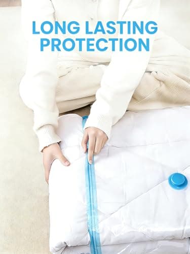 Vacuum Storage Bags for Travel and Home,Space Saver Bags for Clothes,(with Electric Pump and Hand Pump, Large,2(40 * 60) 2(50 * 70) 2(60 * 80) 2(80 * 100))