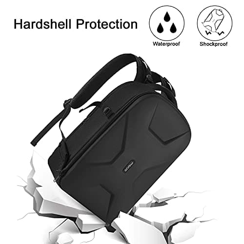 15-16 inch Waterproof Hardshell Case with Tripod Holder&Laptop Compartment Compatible with Canon/Nikon/Sony, Black MOSISO Camera Backpack, DSLR/SLR/Mirrorless Photography Camera Bag B07ZCRWPPV