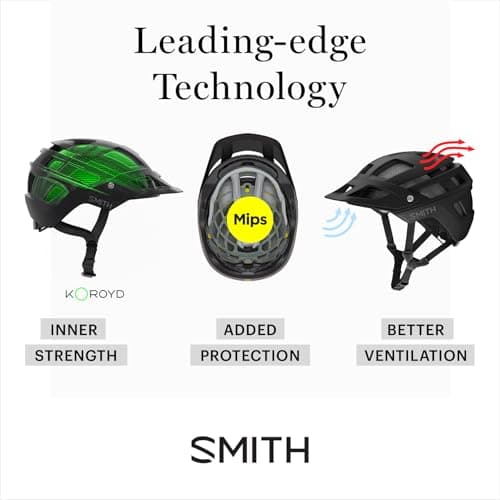 Smith Engage MIPS Cycling Helmets - Adult Mountain Bike Helmet + Koroyd - Lightweight Protection for Men & Women