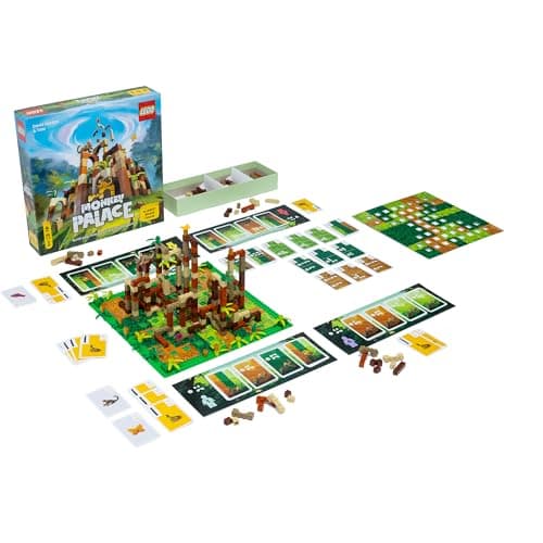 Monkey Palace - LEGO Board Game, Brick Building Strategy Board Game for Kids 8-12, Family Fun for Adults, LEGO Fun Toys for Kids & Families, 2-4 Players Ages 10+, 45 Minute Playtime