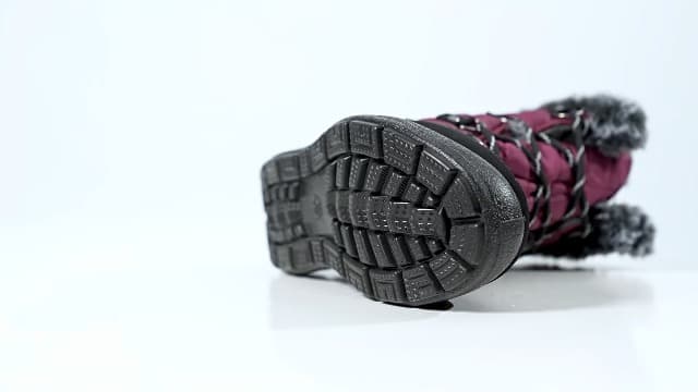 JSWEI Winter Boots for Women - Soft Comfortable Faux Fur Mid Calf Winter Snow Boots Totes Boots Lace up Snow Boots Winter Boots with Insulated Black for Outdoor