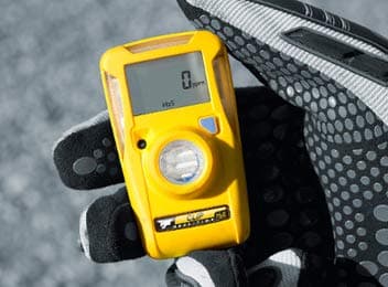 BW Technologies BWC2-M BW Clip Single Gas CO Monitor, 35/200, Yellow, Standard, 1 Count
