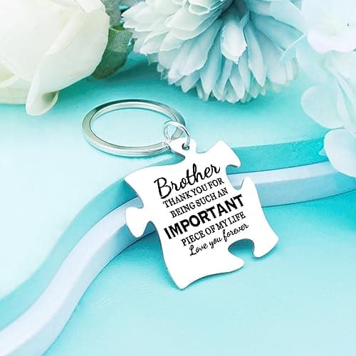 Gifts for Brother Adult Brother Keychain Gifts from Sister Big Brother Birthday Gifts For Brothers from Sisters Gift