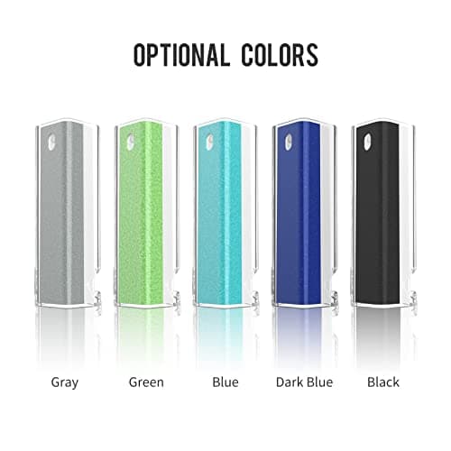 CLICK CLEAN Screen Cleaner, Fingerprint Proof Screen Cleaner Spray, All-in-One Cleaner with Microfiber, Shell and Phone Stand for All Phones, Laptop and Tablet Screens (Grey)