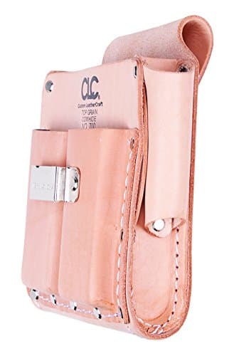 CLC Custom Leathercraft 700 Tool Pouch, Heavy Duty, 5-Pocket, Tan
