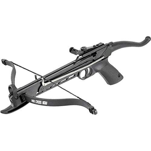 Crossbow Self-Cocking 80 Lbs with Adjustable Sight and Total of 27 Aluminim Arrow Bolt Set
