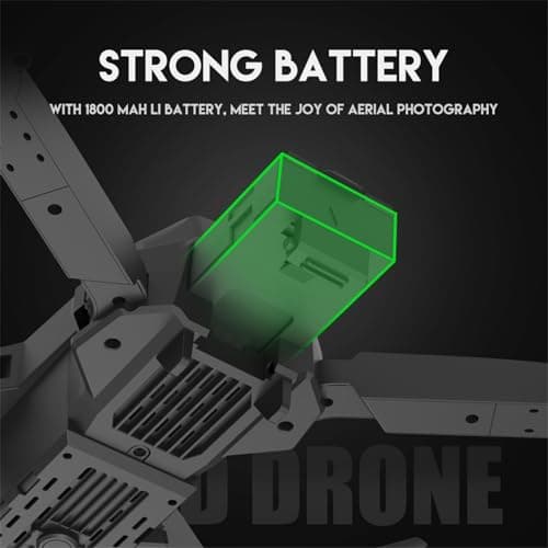 Drone with Camera 1080p HD, With High-Speed Rotation, Gesture Control, Headless Mode, One Click Take Off/Landing, 360 ° Flipping, Foldable Drone for Beginners