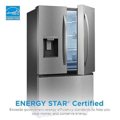 Midea MRF29D6AST 29.3 Cu. Ft. Stainless 3-Door French Door Smart Refrigerator