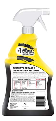 Easy Off Heavy Duty Degreaser Cleaner Spray, 32 Ounce (Pack of 2)