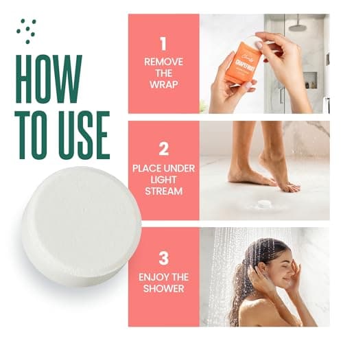Cleverfy Shower Steamers Aromatherapy for Women and Men – Self-Care Shower Bombs for Stress Relief and Relaxation – 6 Tablets
