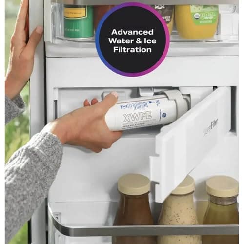 GE Profile PVD28BYNFS 36" 4-Door French Door Refrigerator with 27.6 cu. ft. Total Capacity in Fingerprint Resistant Stainless Steel
