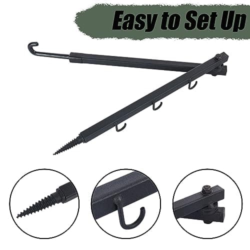 Highwild Tree Stand Bow Hanger Gear Holder Accessory Hook - Pack of 3