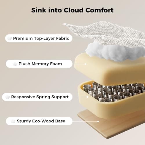 HOMRELEXA Big and Tall Office Chair, Flip Armrests for Pets & Cross Legged Sitting, Executive Ergonomic Computer Gaming Chair with Foot Rest, White Rose Velvet Wide Seat Reclining Desk Chair