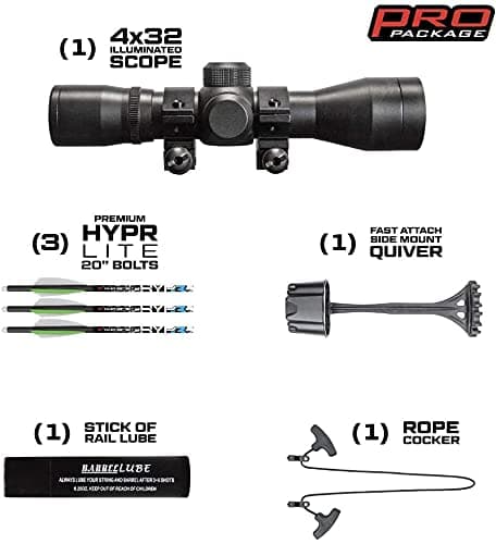 Killer Instinct Fierce 405 Crossbow Package. The Fierce 405 is the Best Crossbow for Hunting Whether Your A Seasoned Veteran Or Training Your Kids for Their First Time Out.