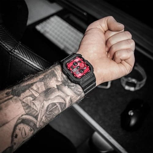 amBand E1 Rugged Band & Case for Apple Watch – Compatible with Series 1–11, SE3/SE2/SE – and Ultra 3/2/1, Lightweight Shockproof Design