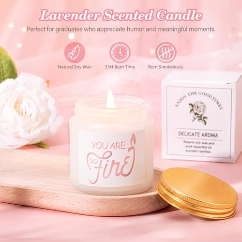 Frerdui Graduation Gift for Her, Class of 2026 Graduation Gifts Basket Box for Women, Senior High School College Grad Gift Set for Daughter Sister Friend, She Believed So She Did B0GVCLKH93