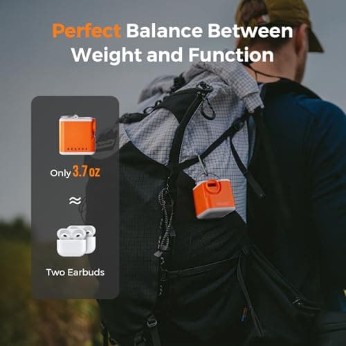 Portable Air Pump for Inflatables, 2400mAh Ultra Powerful Mini Air Mattress Pump with Camping Light, 4.5kPa Electric Air Pump Camping Gear for Pool Float, Air Mattress,Vacuum Storage Bags