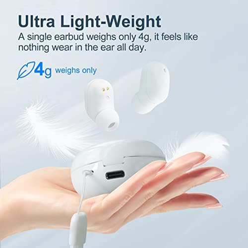 for Apple Earbuds Wired [Clear Call & No Noise], [MFi Certified] 3.5mm Headphones with Microphone Volume Control HiFi Stereo Ear Buds for iPhone/iPad/Kindle/Weather Radio/Airplane [2 Pack]