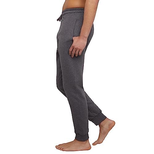 Hanes Men's Joggers, EcoSmart Fleece Sweatpants for Men, Men's Lounge Pants, 30.5" B07HDLX9HZ
