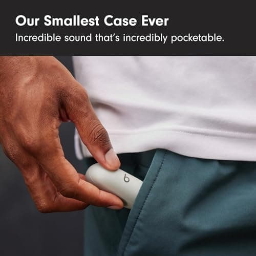 Beats Solo Buds - Wireless Bluetooth Earbuds | 18 Hours of Battery Life | Apple & Android Compatibility | Built-in Microphone - Storm Gray (Renewed)