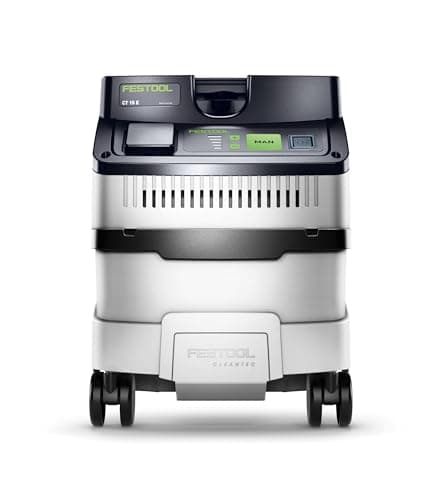 Festool 578441 CT 15 Dust Extractor – HEPA Filter, Automatic Tool Start, High-Power Suction & AutoClean System