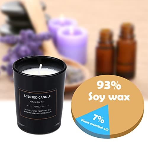 12 Pack Scented Candles Gift Set 2.5oz Strong Fragrance Aromatherapy Jar Candle Set Soy Wax Decorative Candles for Home Scented Candles Best Gifts for Women. B09MBW7JGL