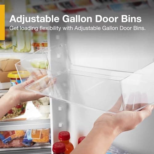 Whirlpool WRS321SDHW 21 cu.ft. White Side-by-Side Refrigerator