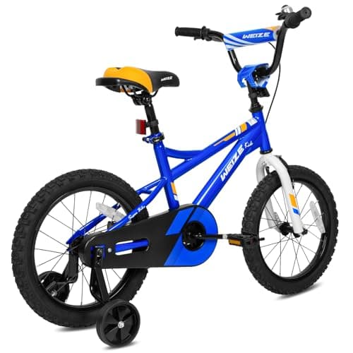 WEIZE Kids Bike,14 16 20 Inch Children Bicycle for Boys Girls Ages 3-12 Years Old, Rider Height 32-60 Inch, Coaster Brake, Multiple Color Options