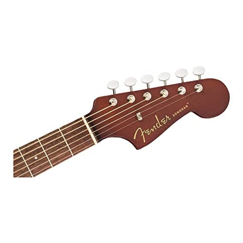 Fender Sonoran Mini Acoustic Guitar, with 2-Year Warranty, Natural, Rosewood Fingerboard, with Gig Bag